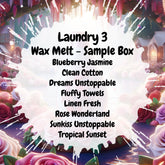 Laundry 3 Wax Melt Sample Box